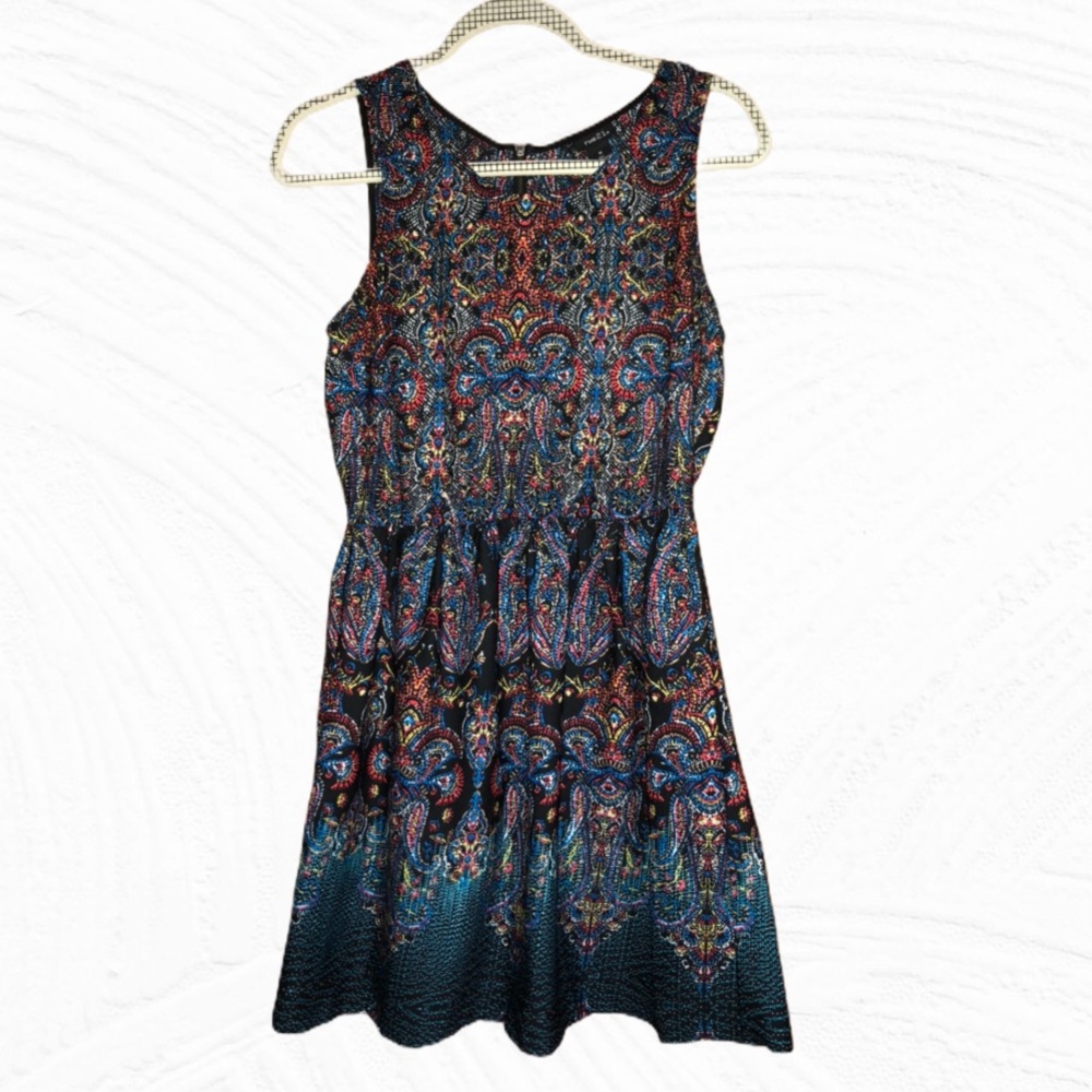 Kaleidoscope patten dress